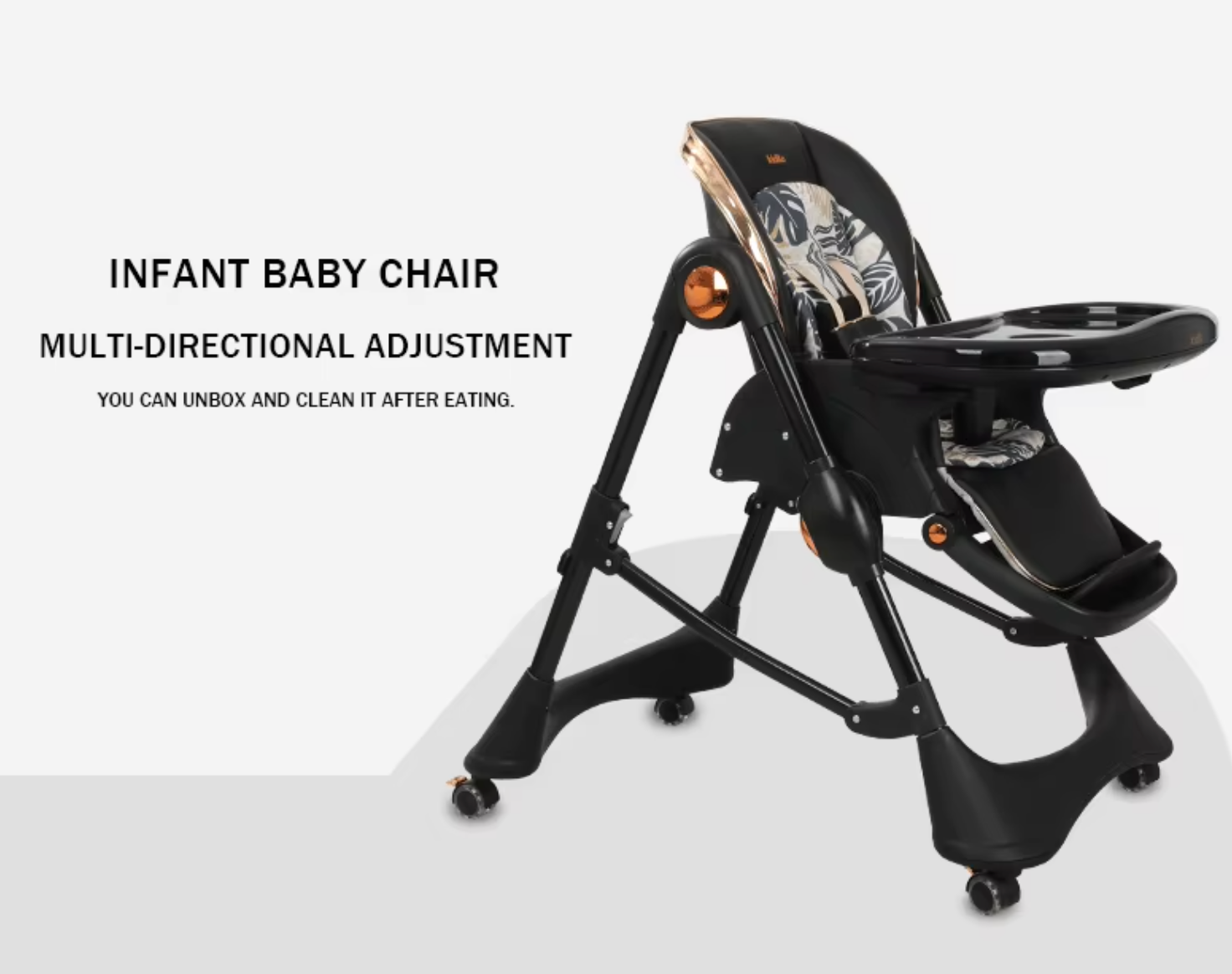 Kidilo 3in1 Luxury Feeding Chair image 4