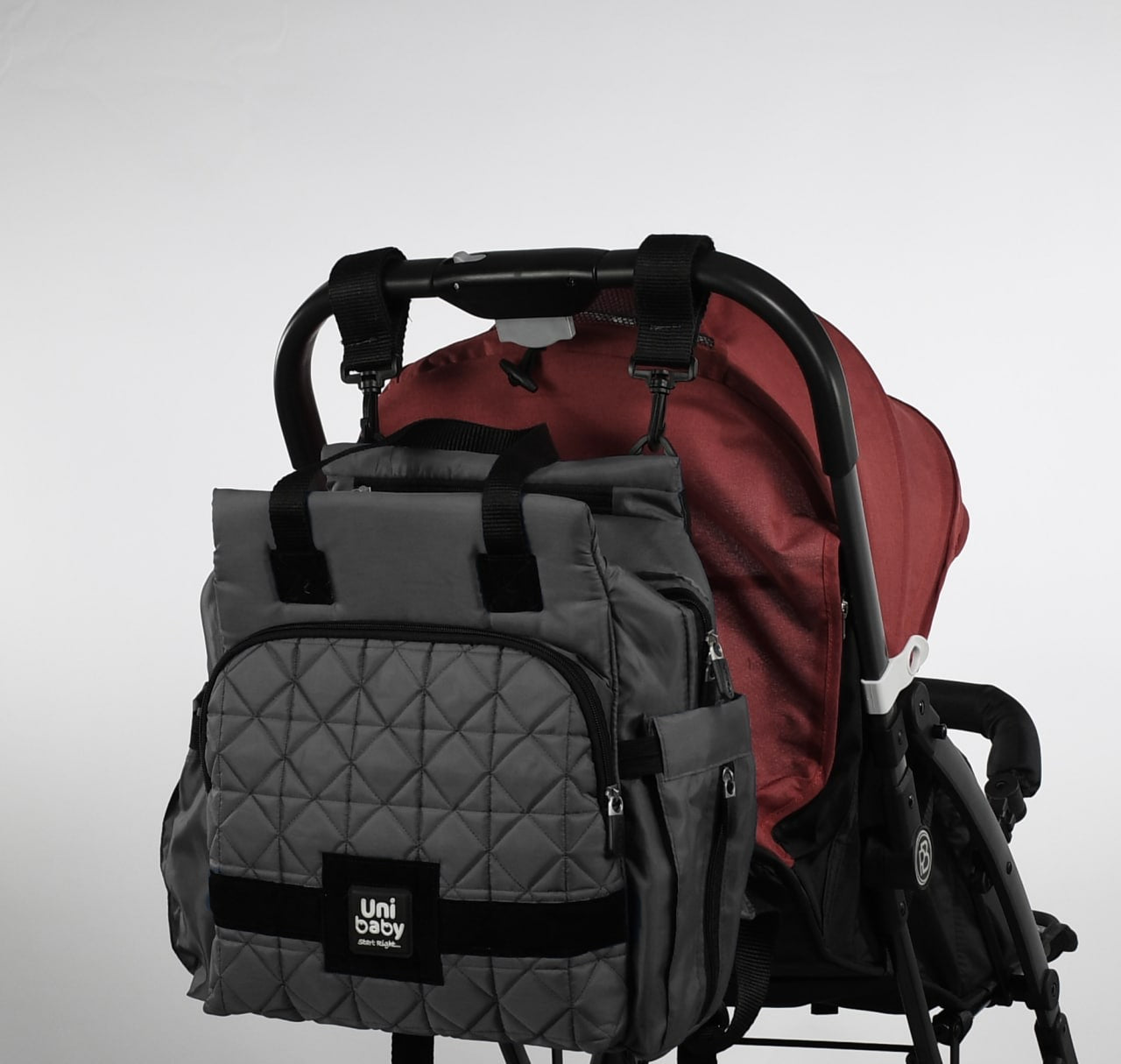 Uni Baby Diaper Bag Femi Beige image 6