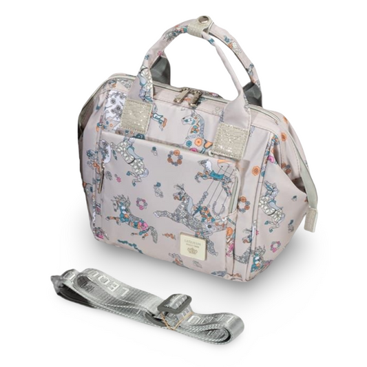 Lequeen Mini Diamond 7TH Edition Soft Waterproof Original mommy bag - Mini Uni New ليكوين كروس ميني باج أعلى فئة image 0