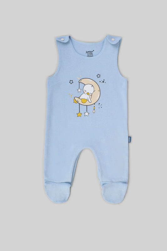 طقم سالوبيت و شيرت جونيور - لبني نقشه بطه