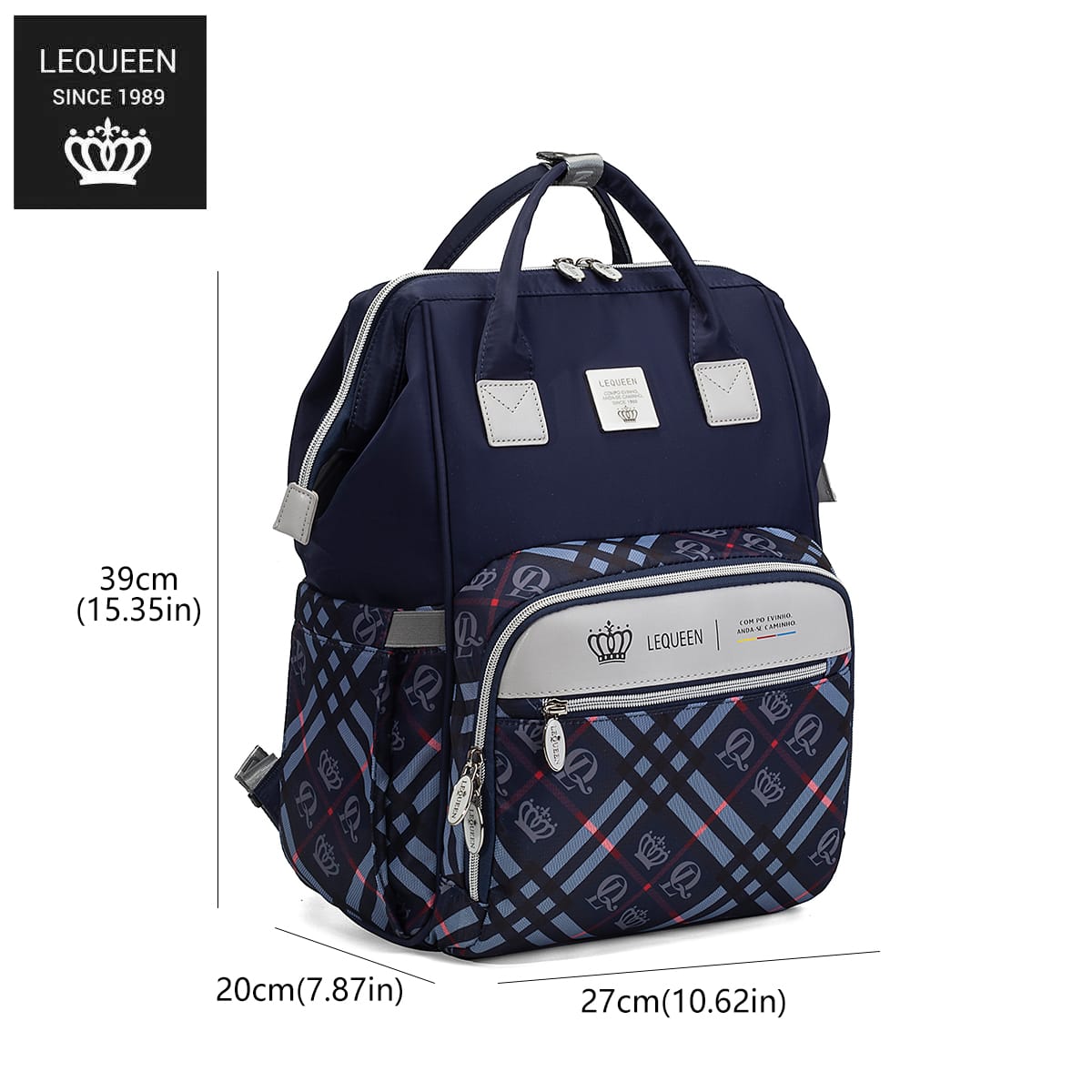 Lequeen Diamond 8TH Special Edition Soft Waterproof Original Mommy Bag الجيل الثامن الدايموند image 3