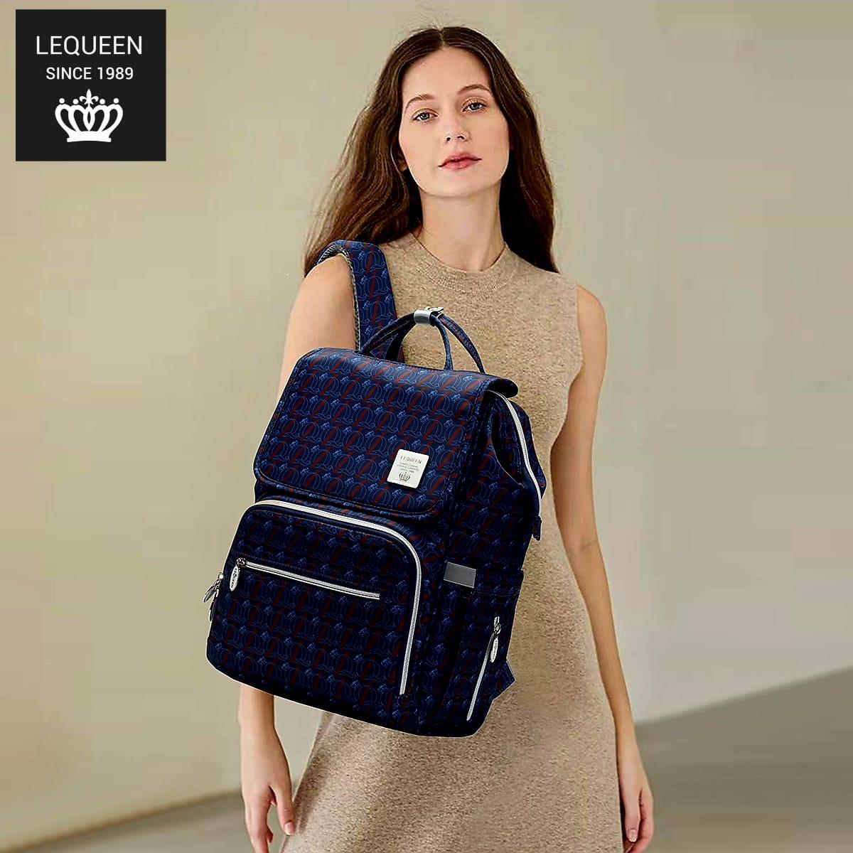 Lequeen Diamond 8TH Special Edition Soft Waterproof Original Mommy Bag الجيل الثامن الدايموند image 11