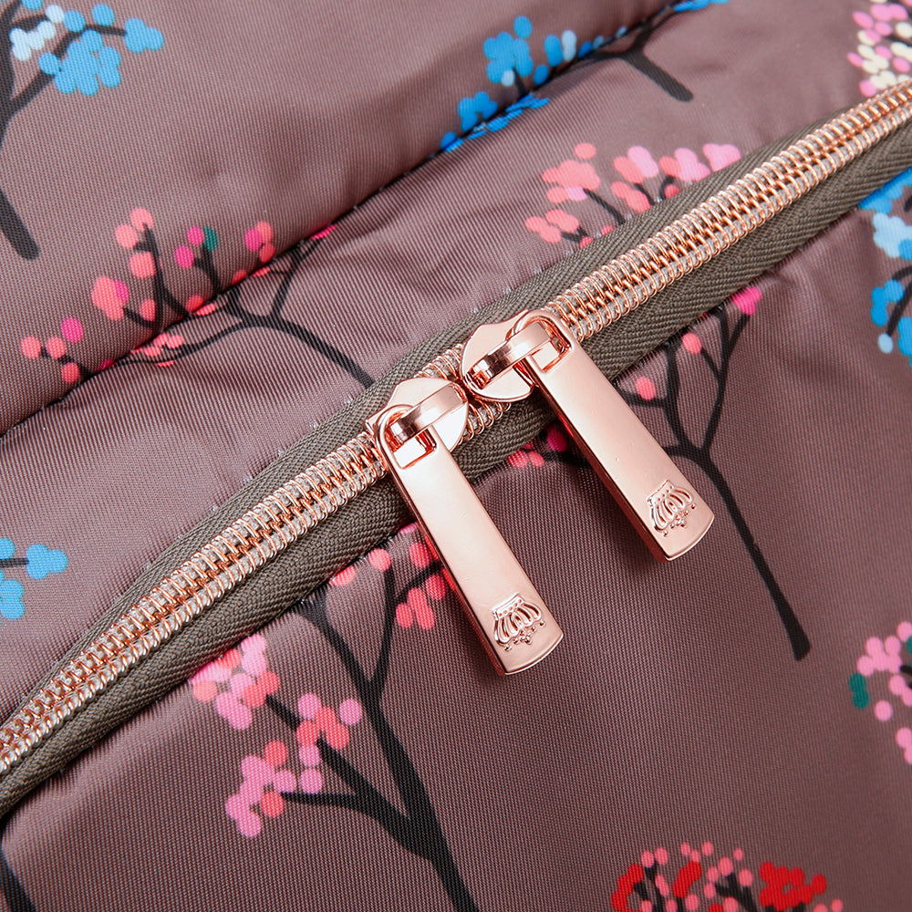 6th Lequeen Gold Edition Soft Waterproof Original mommy bag - ضمان عامل كامل بخاصية تسخين الببرونة image 6