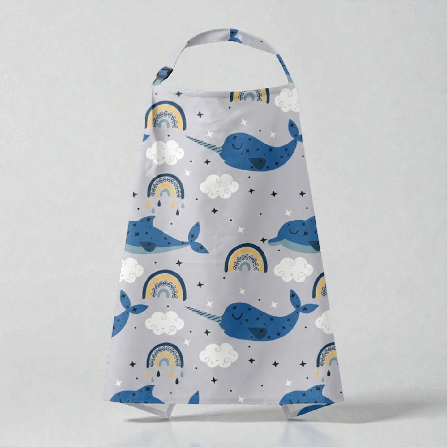 ساتر رضاعه شبكه رمادي فاتح