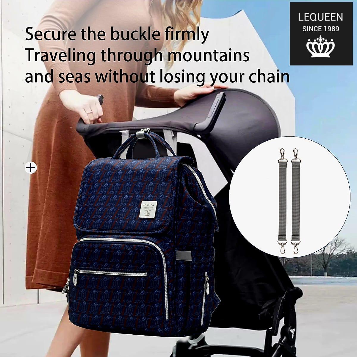 Lequeen Diamond 8TH Special Edition Soft Waterproof Original Mommy Bag الجيل الثامن الدايموند image 2