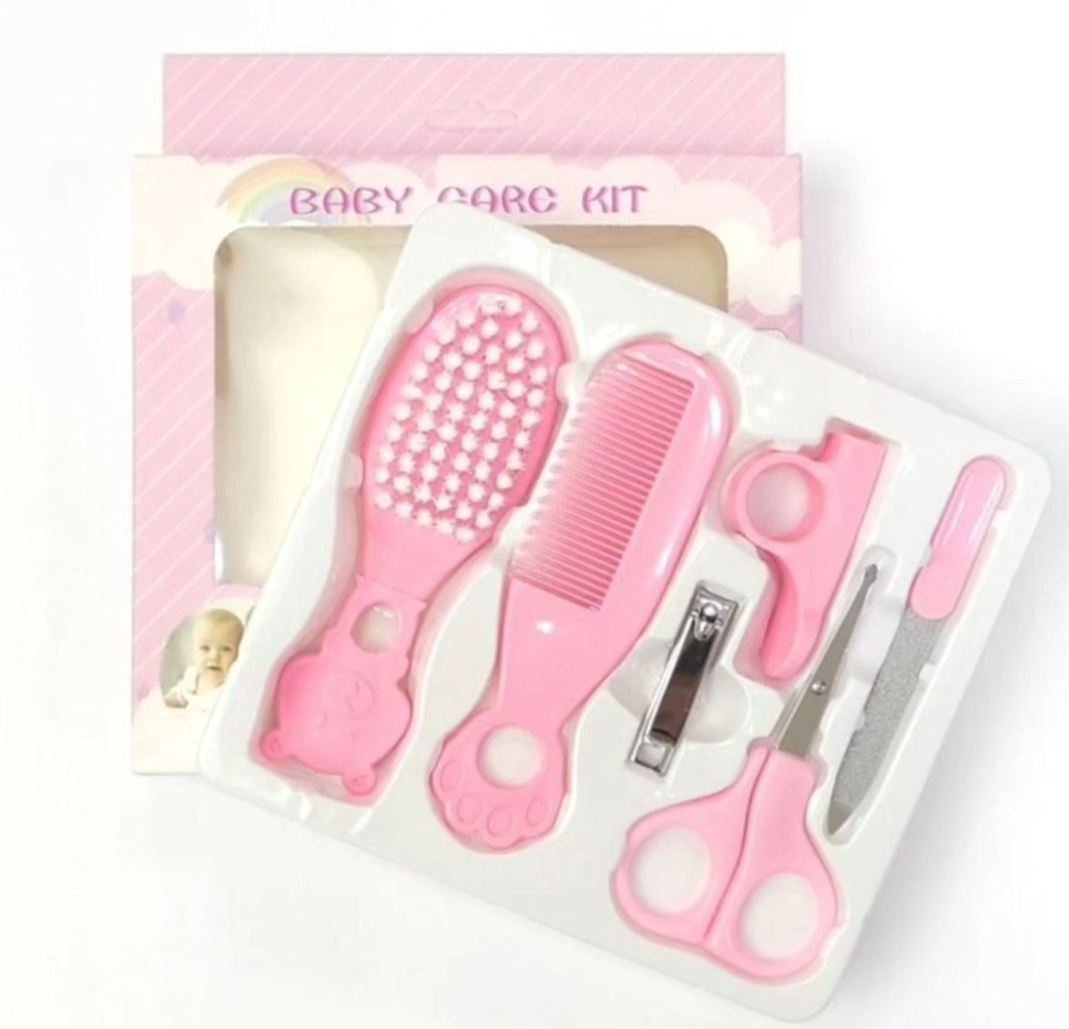 Personal infant health care kit 6 Pieces For Baby Pink image 0