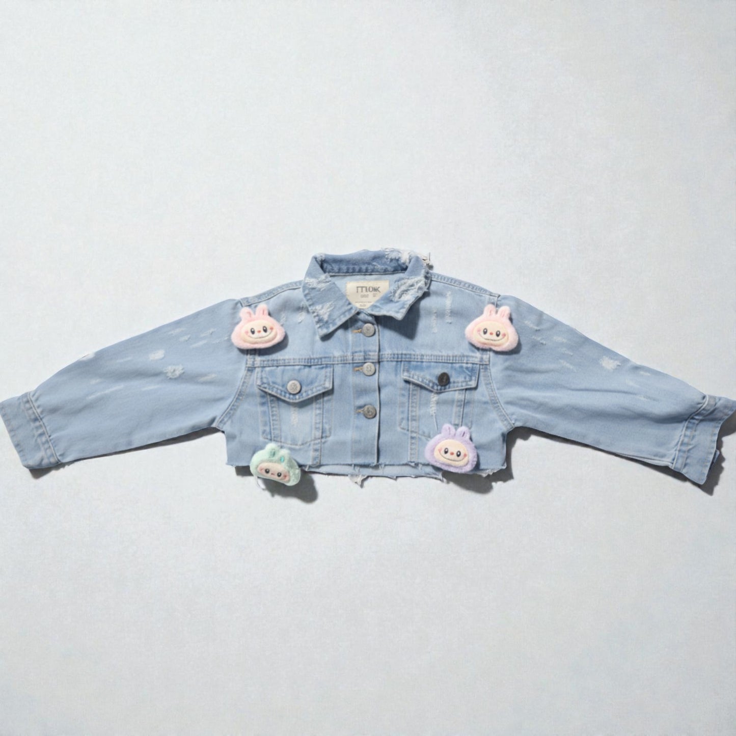 جاكيت جينز "لابوبو" للأطفال - لمسة من المرح والأناقة العصرية