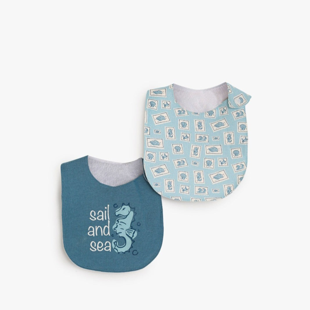 طقم بافتات جونيور بيبي بلو