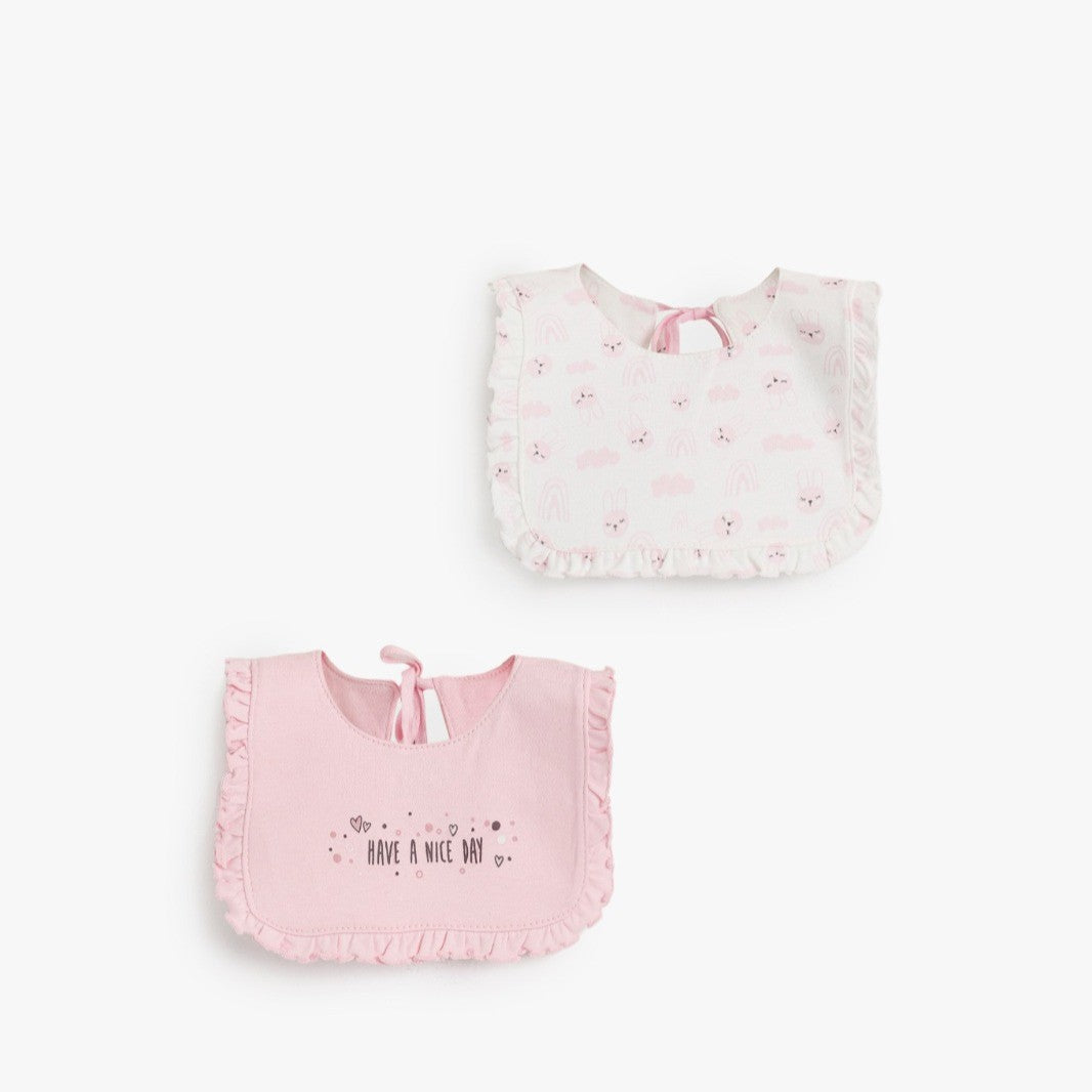 طقم بافتات جونيور بينك