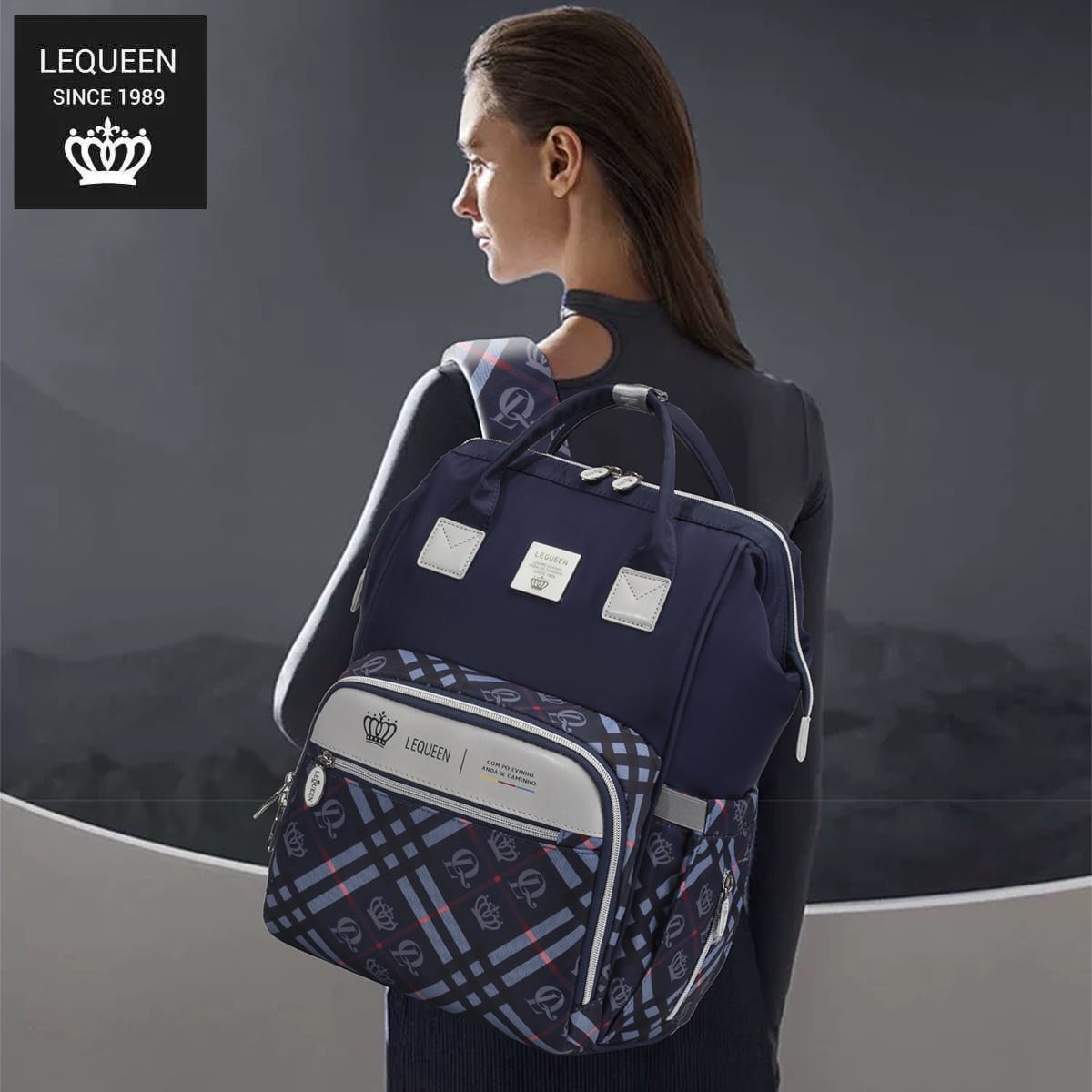 Lequeen Diamond 8TH Special Edition Soft Waterproof Original Mommy Bag الجيل الثامن الدايموند image 8