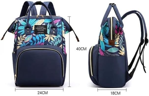 Mommy Baby Diaper bag Fashion multifunction Living Tree Brown image 3