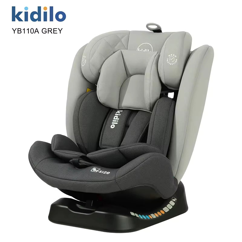 Kidilo 3in1 Luxury Car Seat Grey image 0
