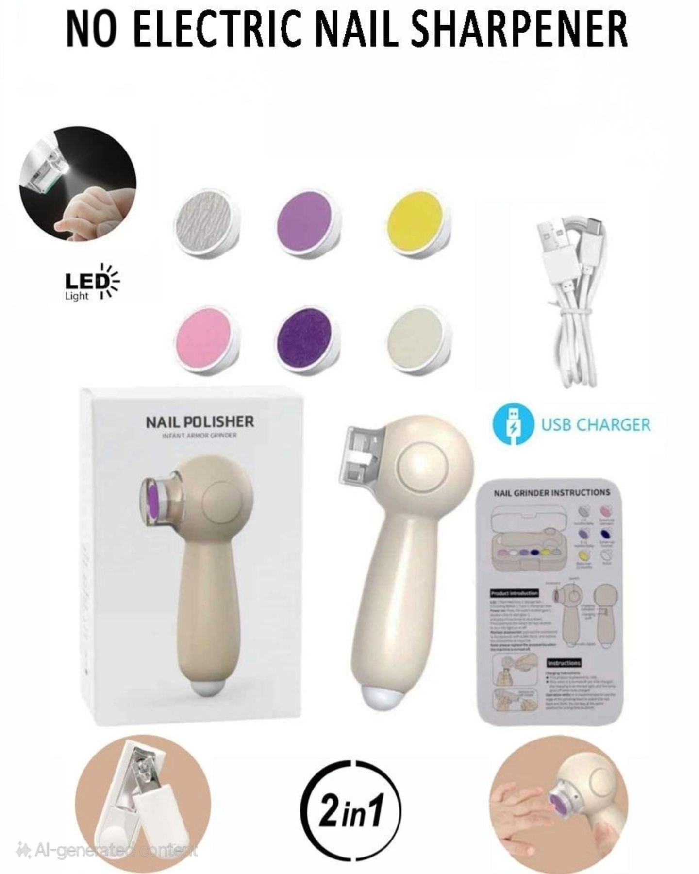 مبرد وقصافه usb بيج image 0