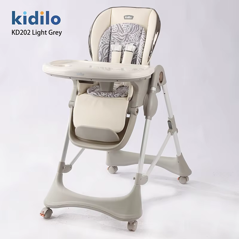 Kidilo 3in1 Luxury Feeding Chair Grey image 0