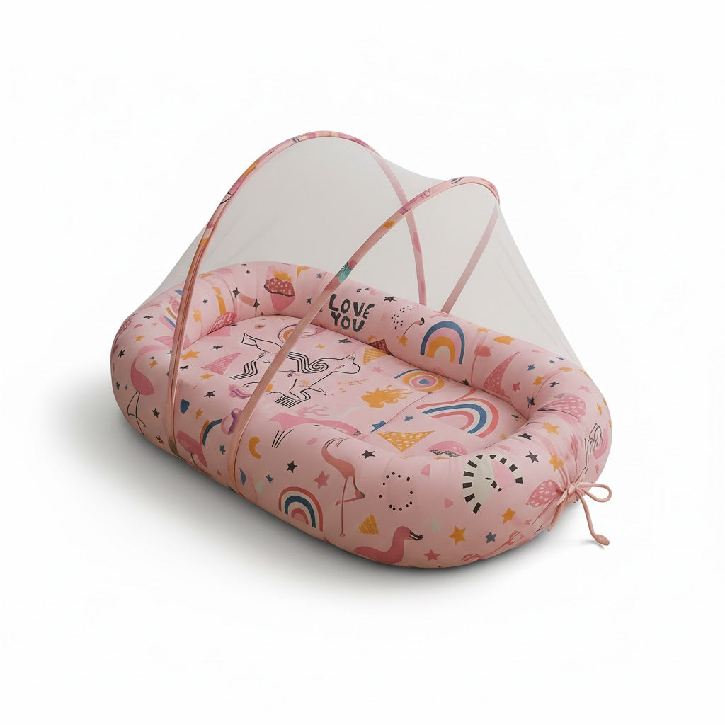 Cozy and Portable Baby Nest