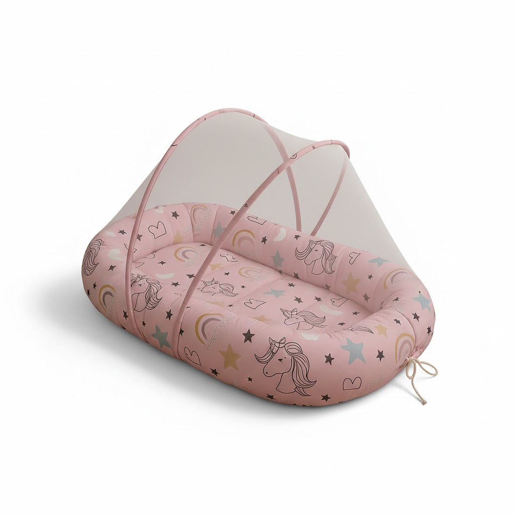 عش الطفل المريح والمحمول