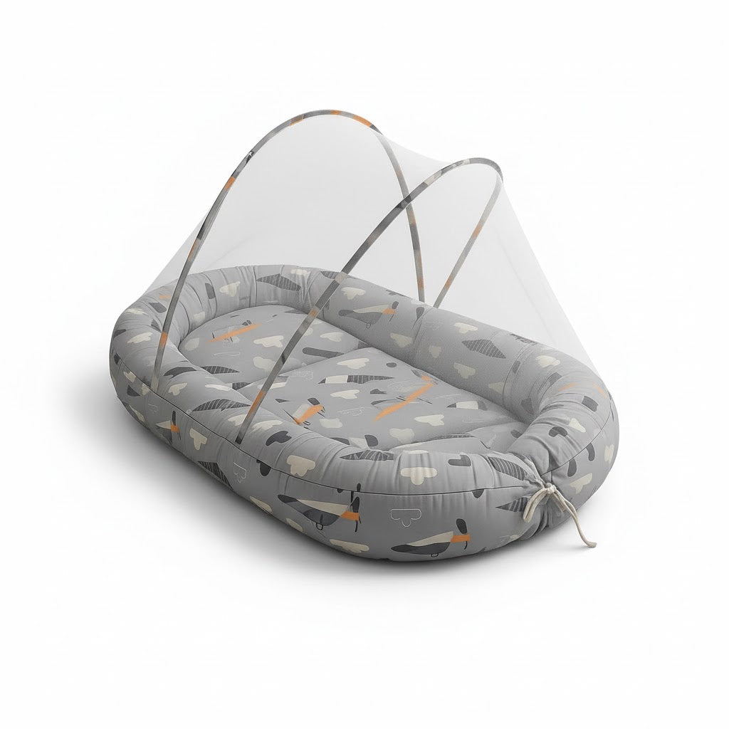 عش الطفل المريح والمحمول