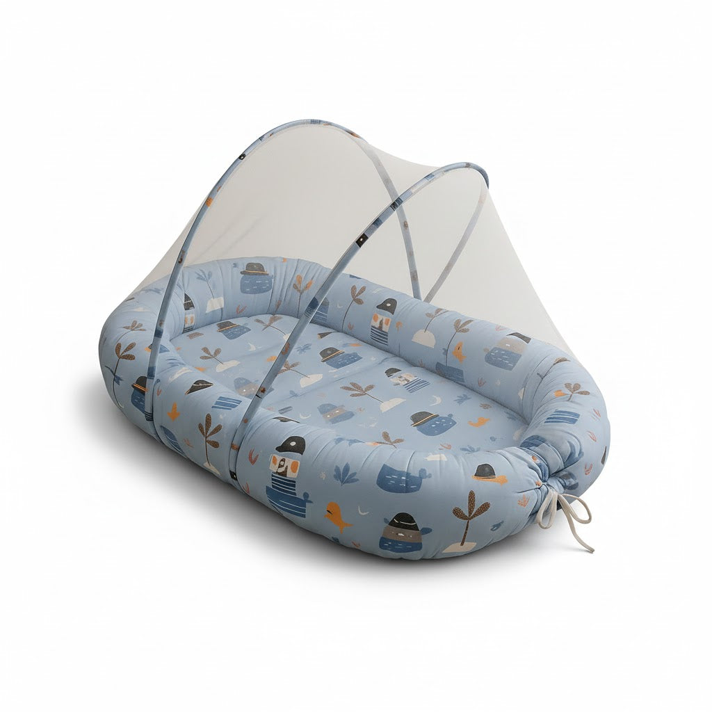 عش الطفل المريح والمحمول: رفيق نوم طفلك المثالي!