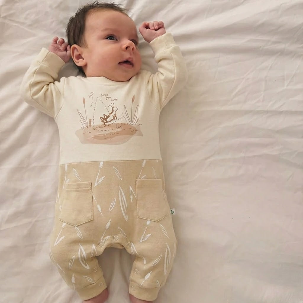 سالوبيت بيبي - قطن ناعم بألوان ترابية دافئة وتصميم مريح