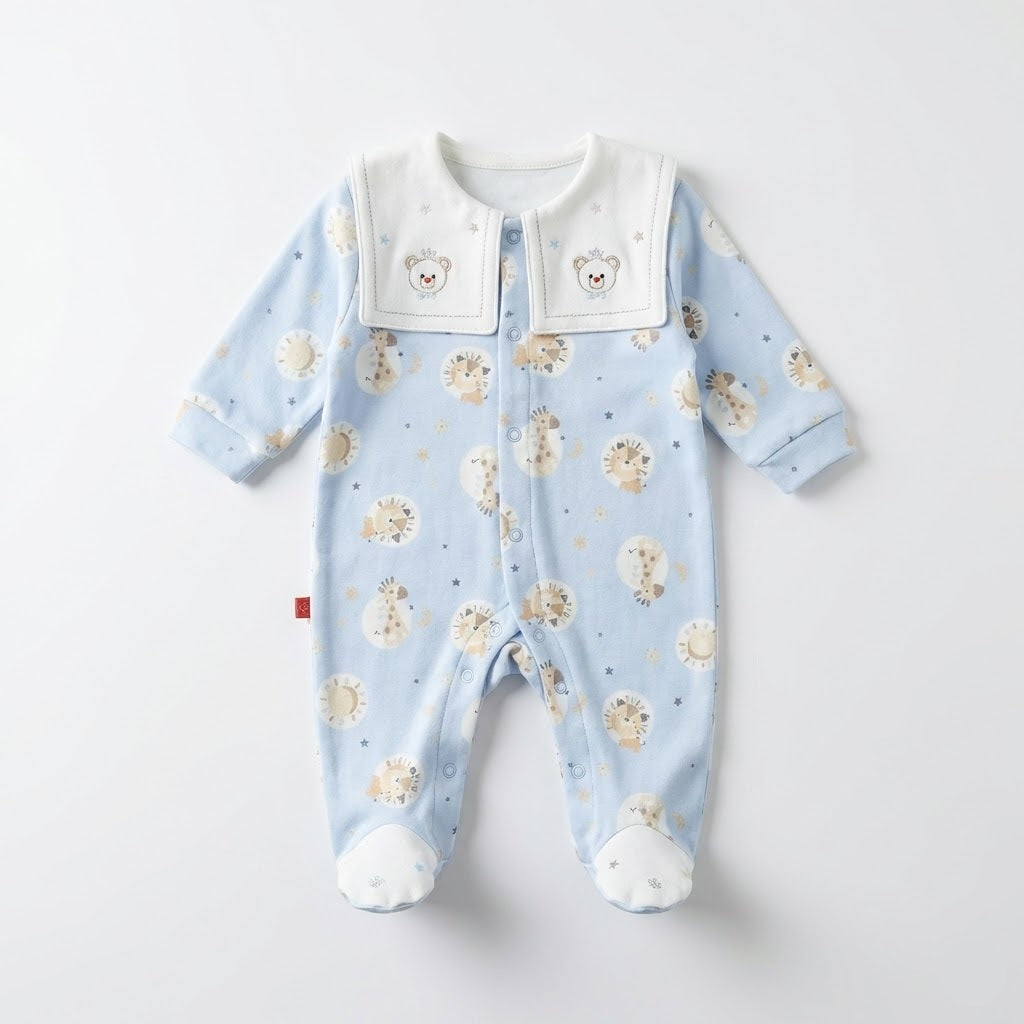 سالوبيت ازرق رسومات دباديب بني