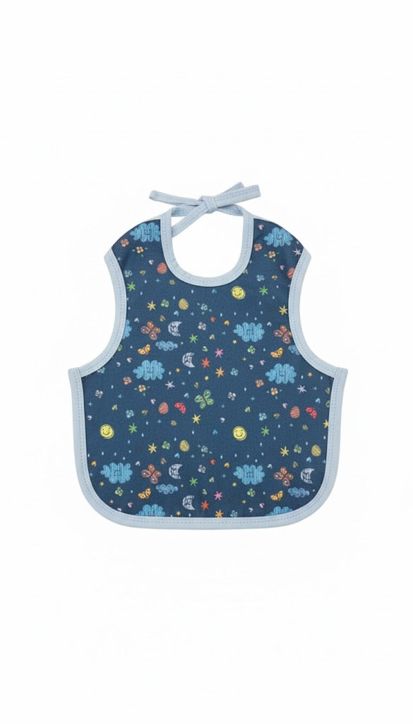 Baby cotton bib chest