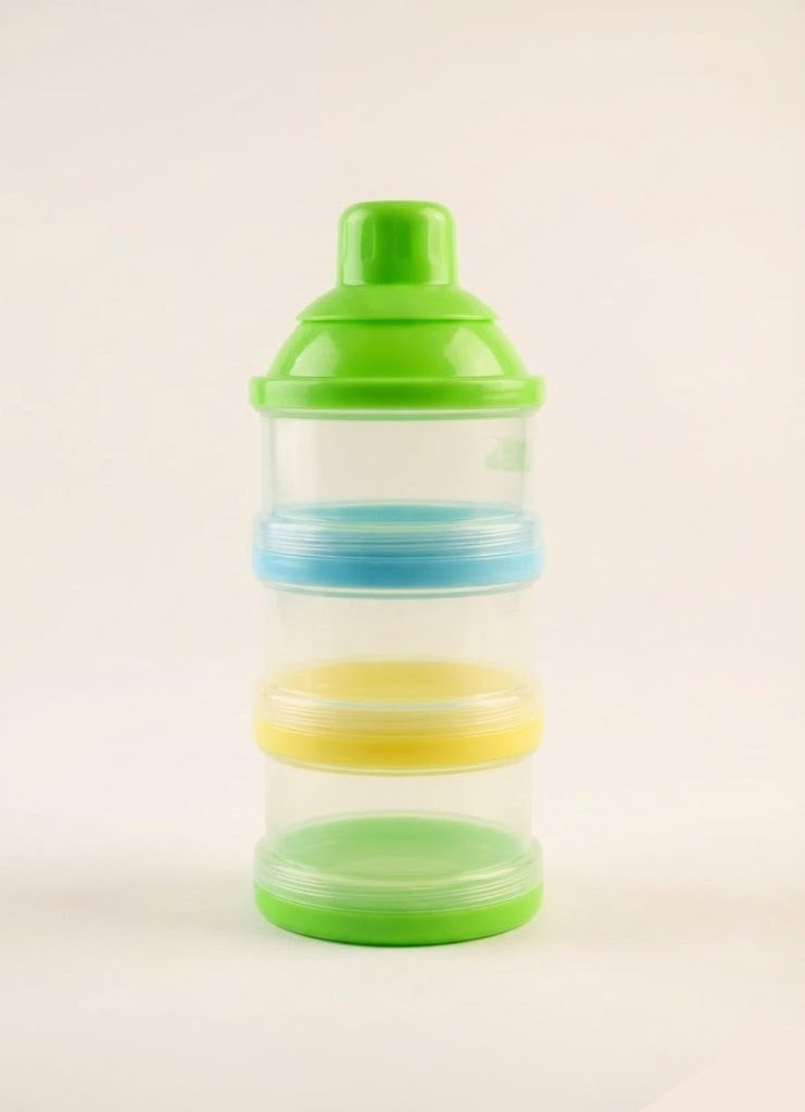 مقسم طعام ٣ دور شفاف