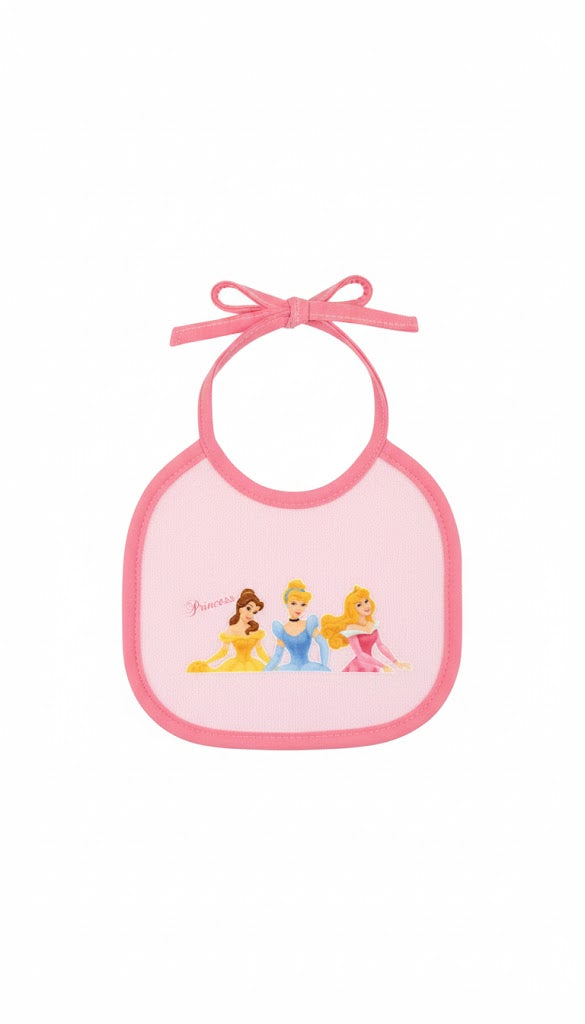 Cotton Print Bib Pink