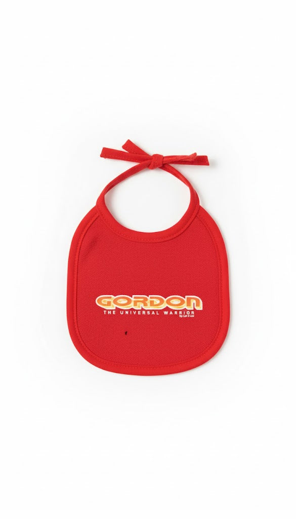 Cotton Print Bib Red