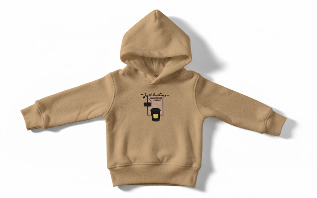 Hooded Mustard Sweatshirt For Kids
