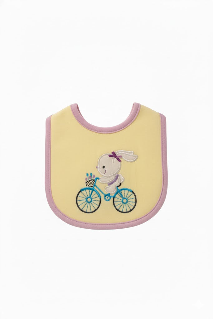 Baby Cotton Bib Purple