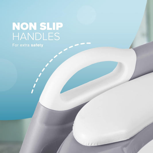Folding Infant Potty Training Seat Basic Pink image 1