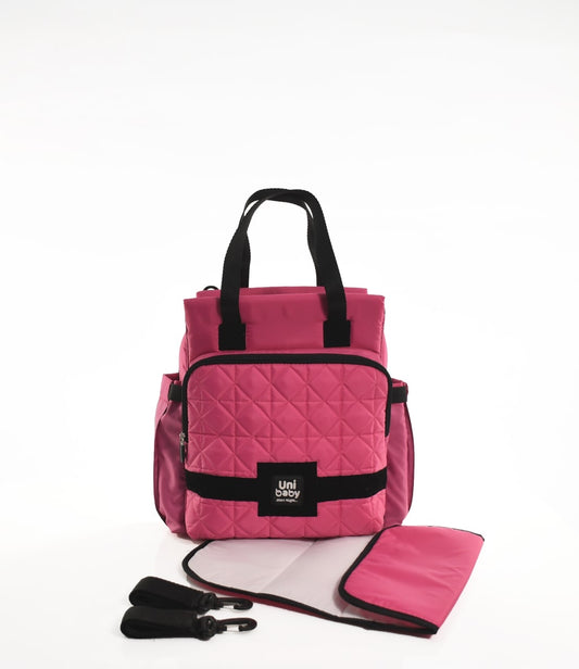 Uni Baby Diaper Bag Femi Pink image 0