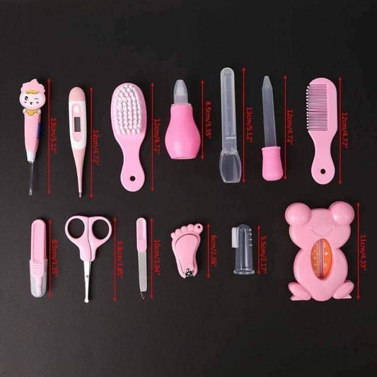 Personal infant health care kit 13Pieces For Baby Pink image 1