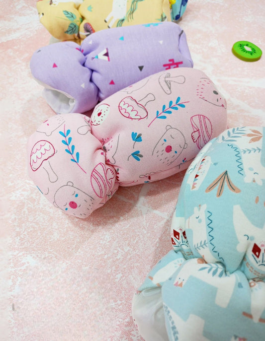 جراب ببرونه مبطن انترلوك منقوش