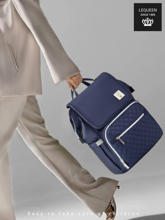 حقيبة الأم الأصلية ليكوين دايموند الجيل السابع المقاومة للماء – فخامة وعملية لا مثيل لها لجميع مستلزمات طفلك!