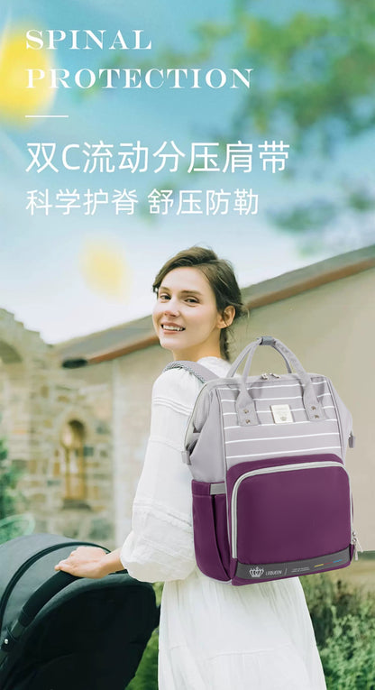 حقيبة الأم الأصلية المقاومة للماء من ليكوين، إصدار دايموند الجيل السابع.