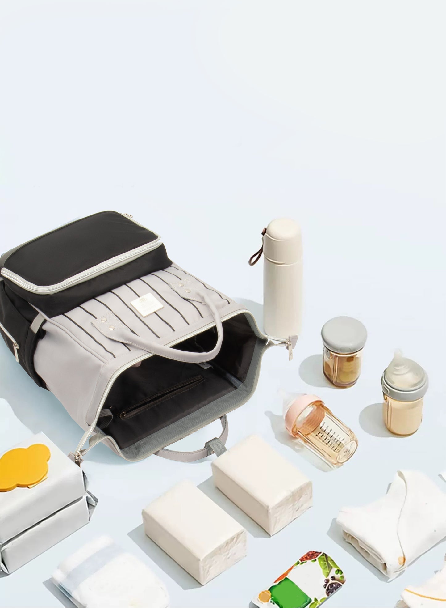 شنطة الأم الأصلية "ليكوين دايموند" الإصدار السابع: ناعمة ومقاومة للماء، الأناقة والعملية في جيلها الماسي السابع!