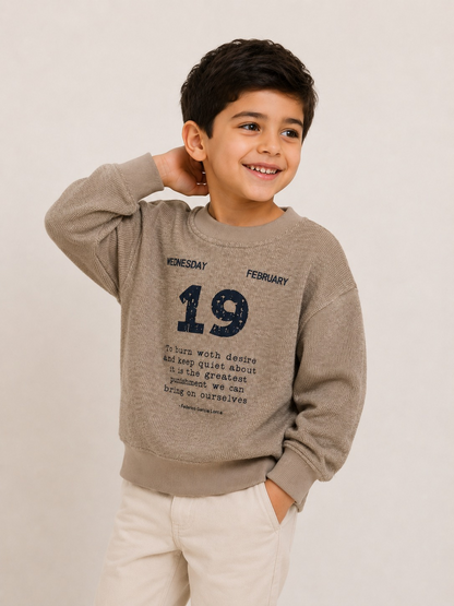 سويت شيرت ولادي 19 بيج