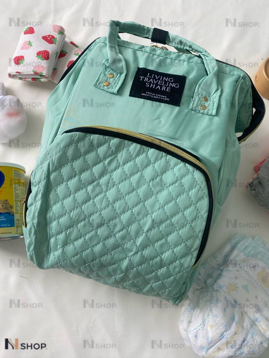 Mommy Baby Diaper bag Fashion multifunction Living high Green image 1
