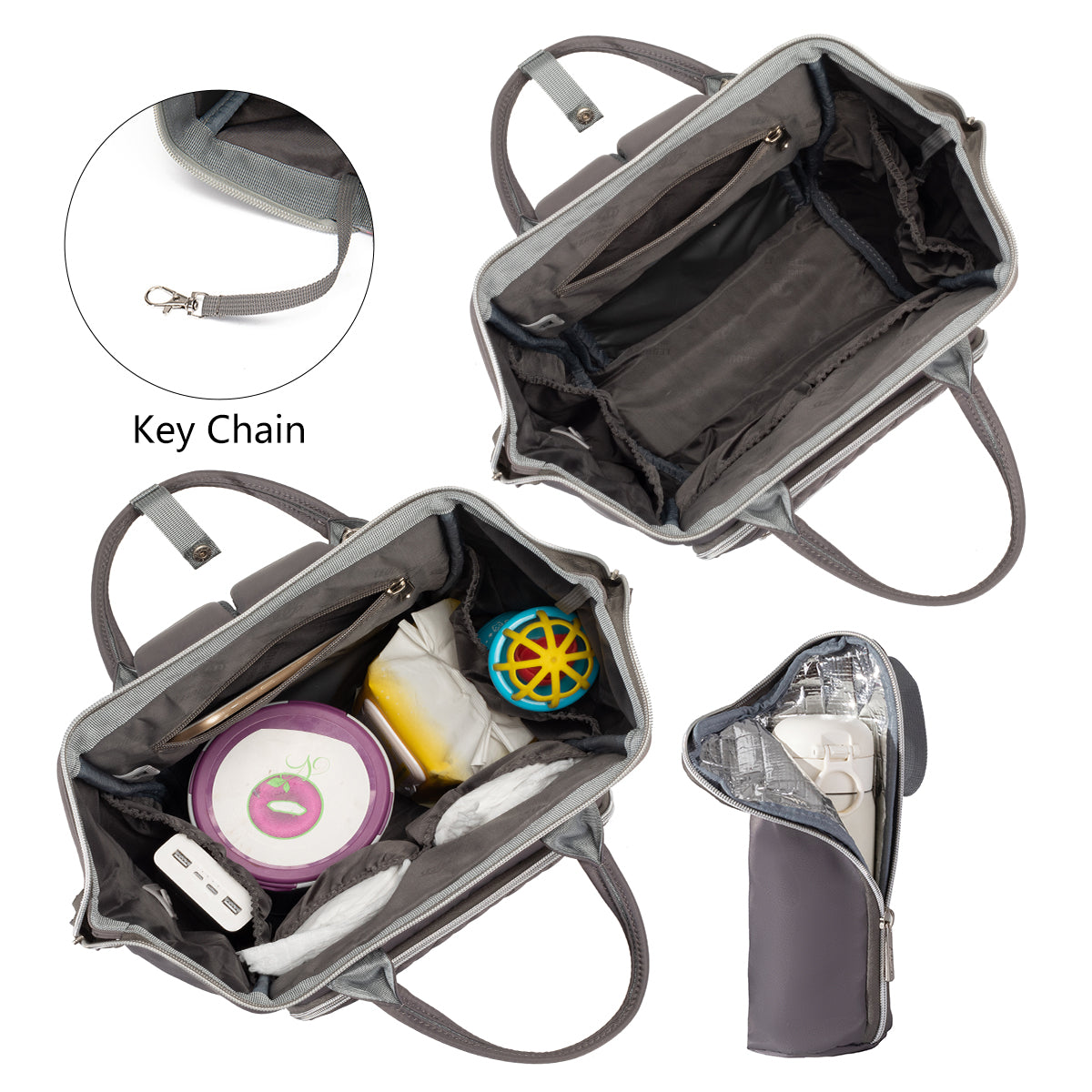 حقيبة الأم الأصلية المقاومة للماء "ليك وين دايموند" الإصدار السابع - جيل الألماس السابع من ليك وين. حقيبة عصرية بخصائص مقاومة للماء وجودة ممتازة، مثالية لتنظيم جميع مستلزمات طفلك الأساسية.