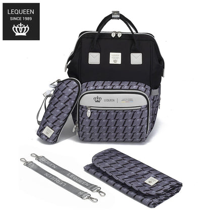 Lequeen Diamond 8TH Special Edition Soft Waterproof Original Mommy Bag الجيل الثامن الدايموند image 0