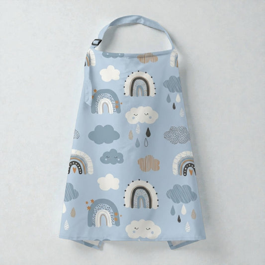 ساتر رضاعه شبكه بيبي بلو نقشات سحاب