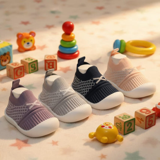 شوز سيليكون وش تريكو مضلع و رباط