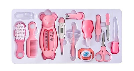 Personal infant health care kit 13 Pieces For Baby Pink image 1