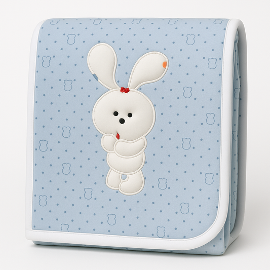 بطانيه قطيفه وجه ارنب لبني بكود 0426 image 0