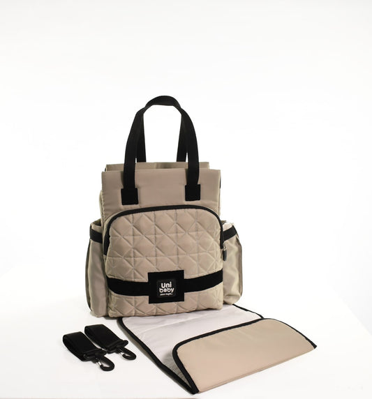 Uni Baby Diaper Bag Femi Beige image 0