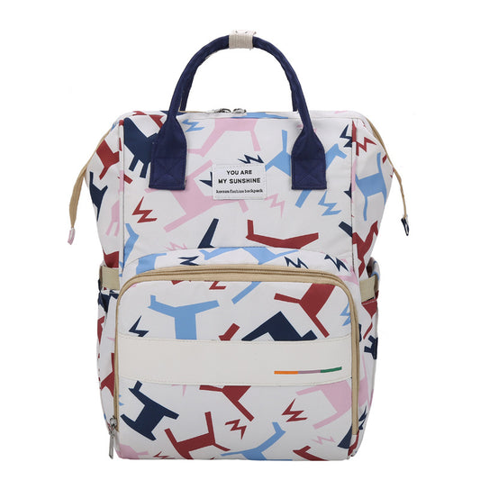 شنطة مستلزمات الام للرضع شنطة بيبي مستوردة جودة عالية جيوب متعددة image 0