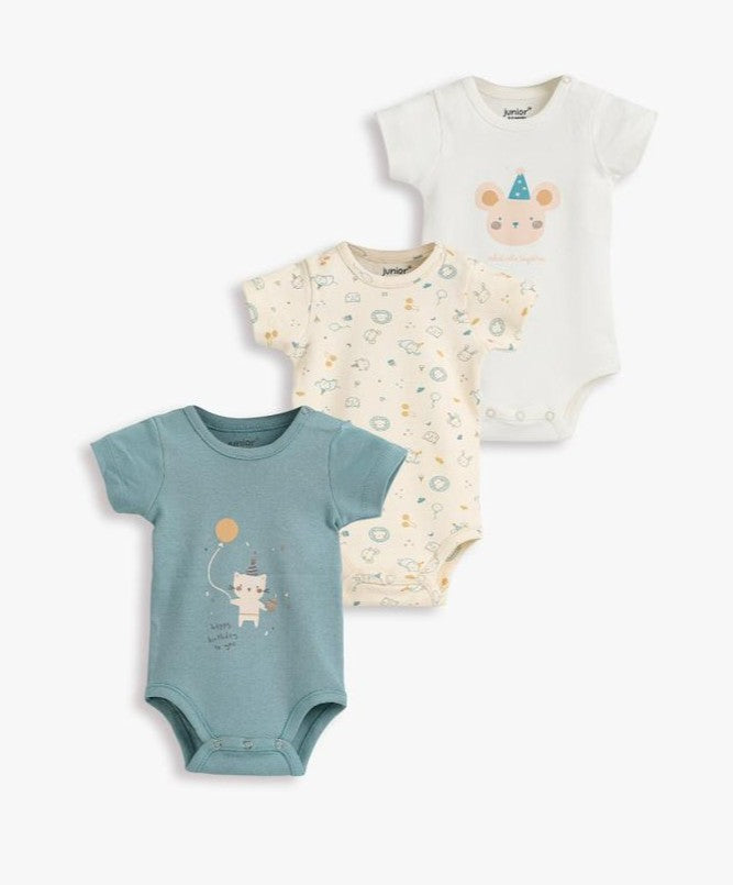 داخلي جونيور بادي سوت 3 قطع نص كم