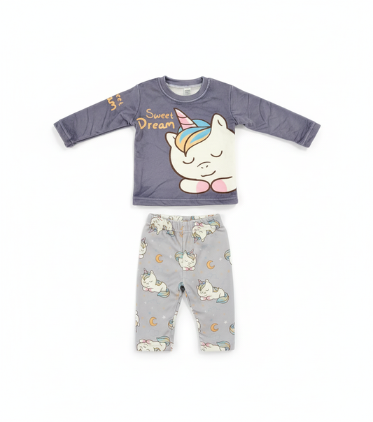 Sweet Dream Unicorn Baby Sleepwear Set