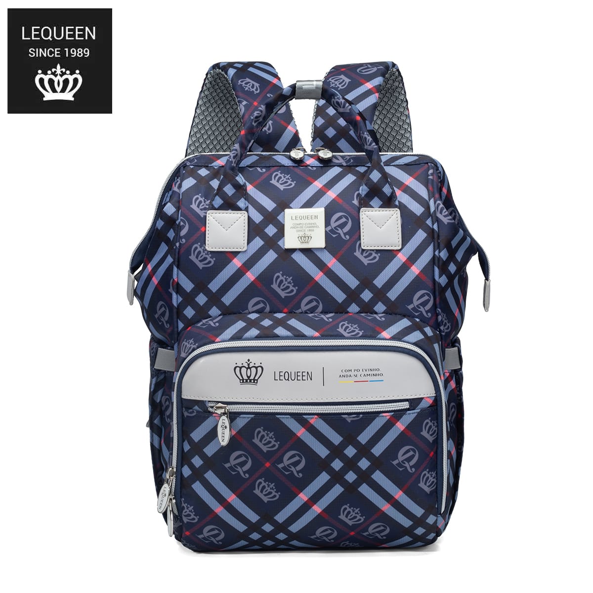 Lequeen 7th Generation New Carohat Blue Set مجموعه ليكوين الجيل السابع جديد كاروهات ازرق